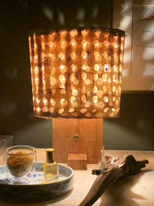 Reclaimed Wood Lamp