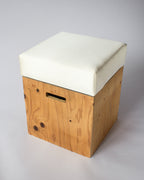 Box Cushion - Pearl