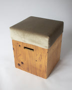 Box Cushion - Fog