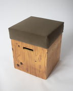 Box Cushion - Stone