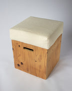 Box Cushion - Salt