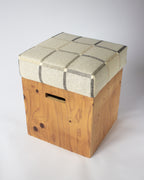 Box Cushion - Topo