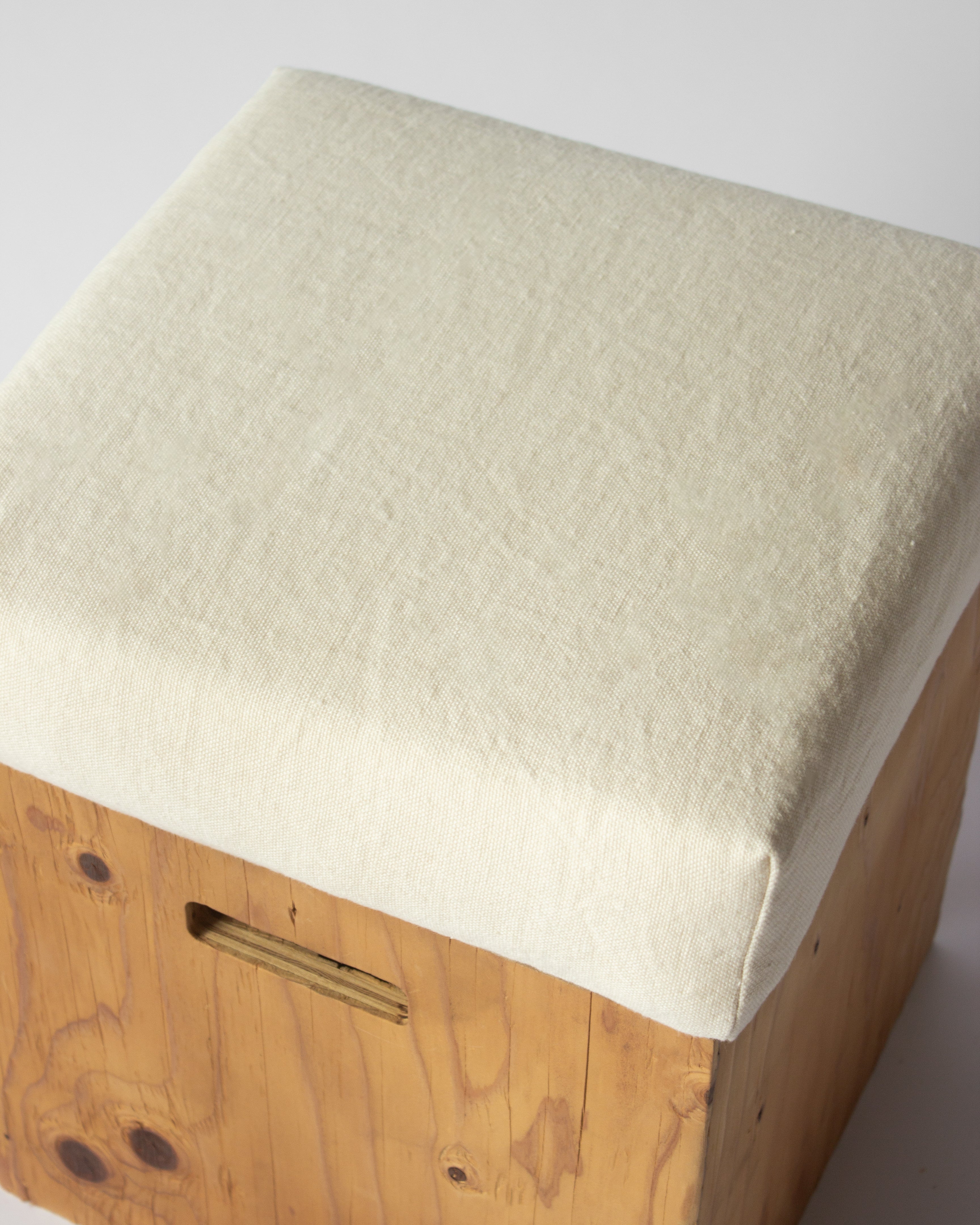 Box Cushion - Salt