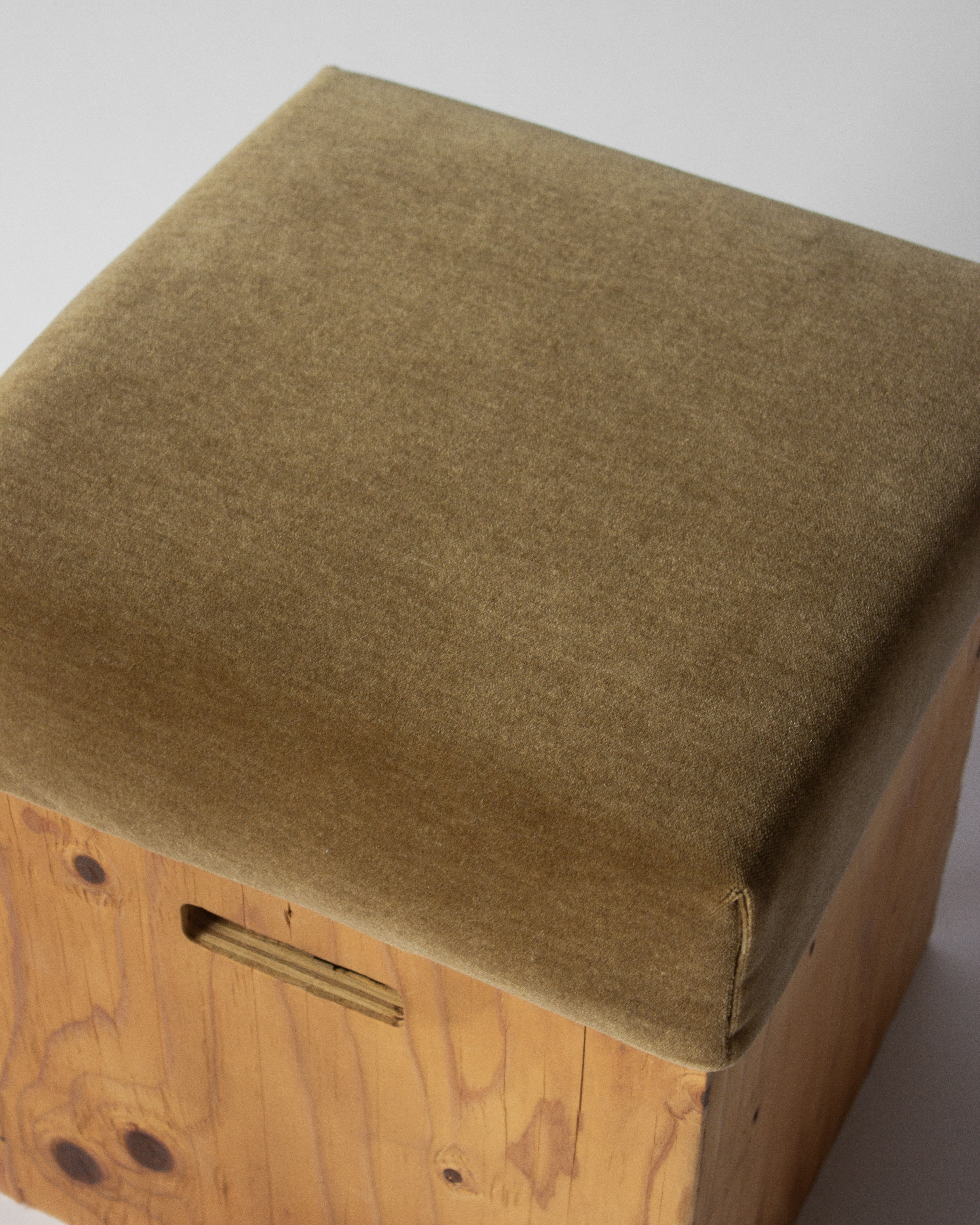 Box Cushion - Seaweed