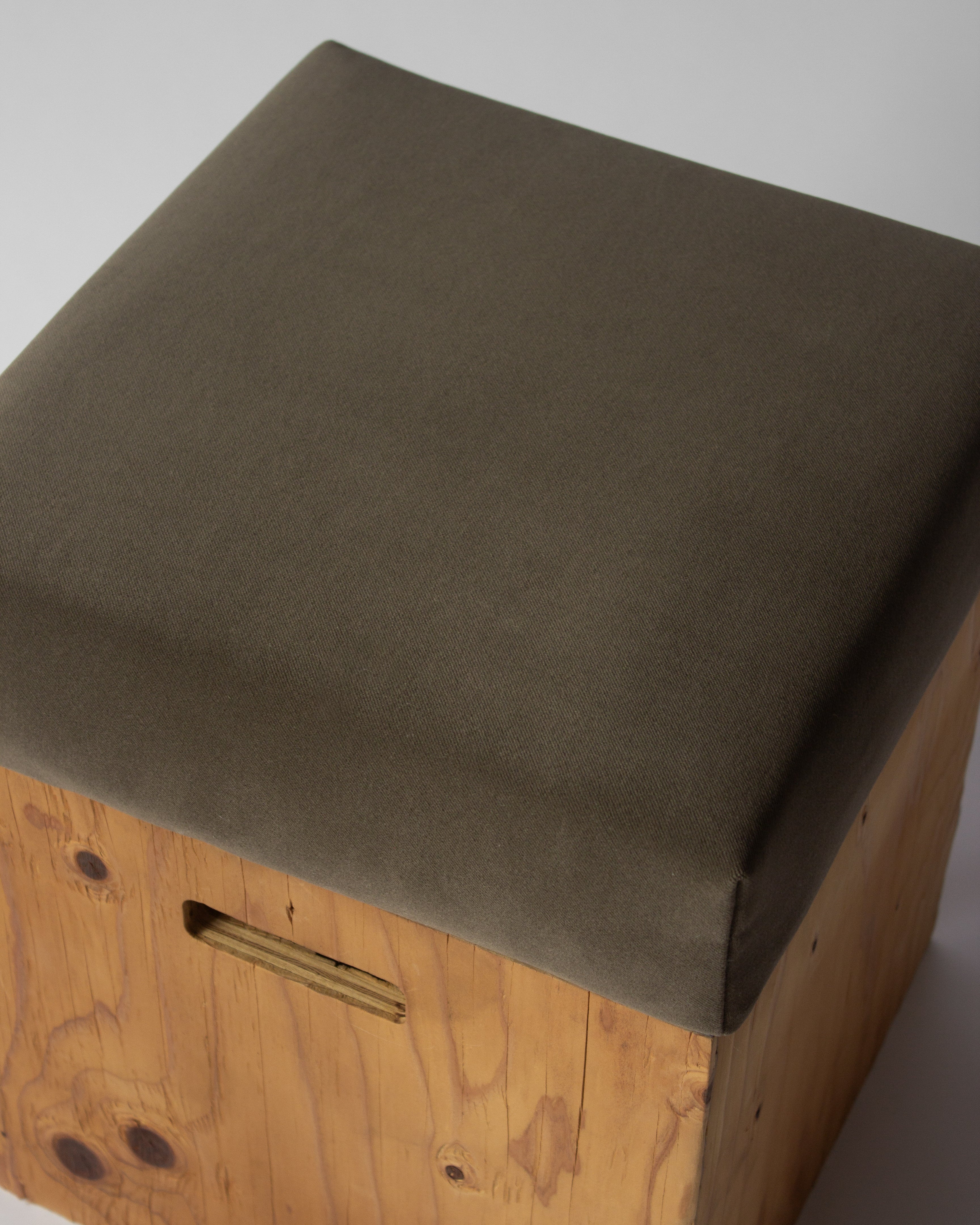 Box Cushion - Stone